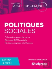 Politiques Sociales : Concours ; Mémo + Qcm (Édition 2024)