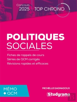 Bertrand.pt - Politiques Sociales (Mémo + Qcm) : Concours 2025