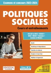 Politiques Sociales : Révisions Et Entraînements ; Examens Et Concours 2023-2024 ; Licences Et Master (Édition 2023/2024)