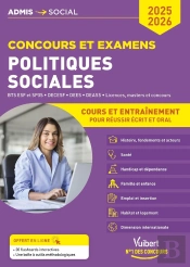 Politiques Sociales : Révisions Et Questions De Réflexion ; Examens Et Concours Licences (Édition 2025/2026)