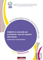 Pompes A Chaleur Air Exterieur/Eau En Habitat Individuel - Neuf Et Renovation