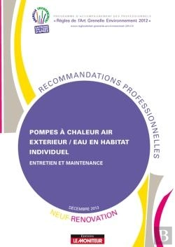 Bertrand.pt - Pompes A Chaleur Air Exterieur/Eau En Habitat Individuel - Neuf Et Renovation
