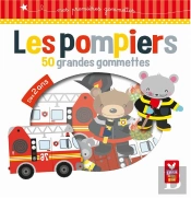 Pompiers ; 50 Grandes Gommettes