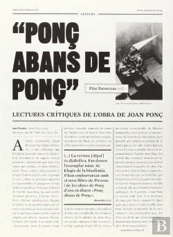 Bertrand.pt - Ponç Abans De Ponç
