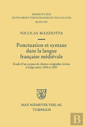 Ponctuation Et Syntaxe Dans La Langue Française Médiévale