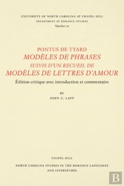 Bertrand.pt - Pontus De Tyard Modeles De Phrases Suivis D'Un Recueil De Modeles De Lettres D'Amour