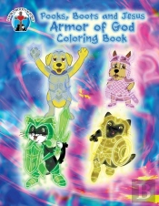 Pooks, Boots And Jesus Armor Of God Coloring Book