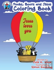Pooks, Boots And Jesus Coloring Book