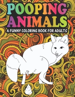 Bertrand.pt - Pooping Animals A Funny Coloring Book For Adults