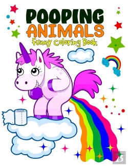 Bertrand.pt - Pooping Animals Funny Coloring Book