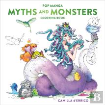 Pop Manga Myths And Monsters Coloring Book