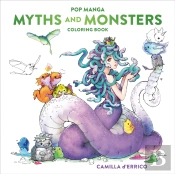 Pop Manga Myths And Monsters Coloring Book