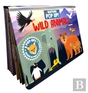 Pop Up Wild Animals Book For Kids