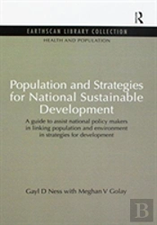 Population And Strategies For National Sustainable Development