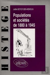 Populations Et Sociétés De 1880 À 1945