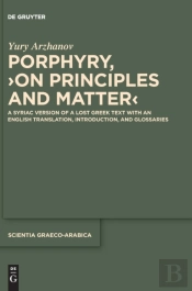 Porphyry, Â€ºOn Principles And Matterâ€¹