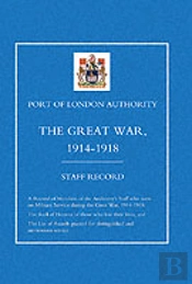 Port Of London Authority - The Great War 1914-1918