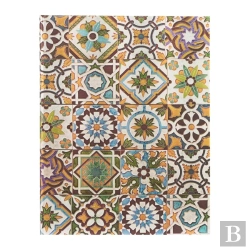 Bertrand.pt - Porto (Portuguese Tiles) Ultra Unlined Hardback Journal (Elastic Band Closure)
