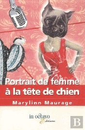 Portrait De Femme À La Tête De Chien