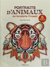 Portraits D'Animaux En Broderie Crewel