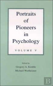 Portraits Of Pioneers N Psychology Vol 5
