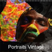 Portraits Vintage Calendrier Mural 2018 300 300 Mm Square