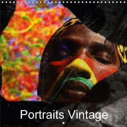 Bertrand.pt - Portraits Vintage Calendrier Mural 2018 300 300 Mm Square