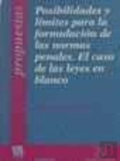 Posibilidades Y Límites Para La Formulación De Las Normas Penales. El Caso De Las Leyes En Blanco