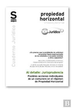 Bertrand.pt - Posibles Acciones Individuales De Un Comunero En El Régimen De Propiedad Horizontal