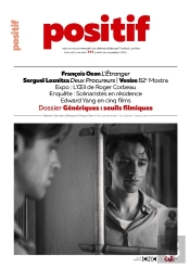 Positif Tome 777 : Génériques : Seuils Filmiques