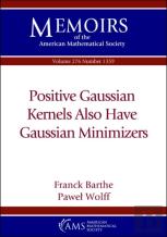 Positive Gaussian Kernels Also Have Gaussian Minimizers