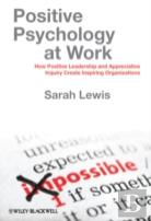 Positive Psychology At Work