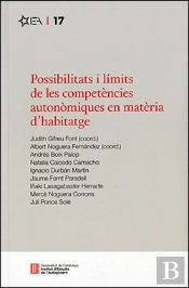Possibilitats I Limits De Les Competencies Autonomiques En