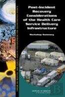 Post-Incident Recovery Considerations Of The Health Care Service Delivery Infrastructure