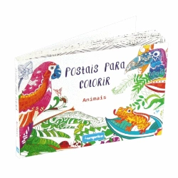 Bertrand.pt - Postais para Colorir - Animais