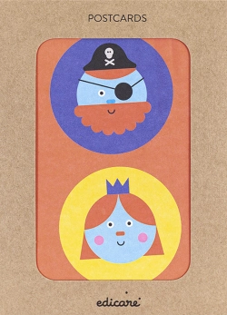 Bertrand.pt - Postcards - Memo Faces Series