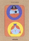 Postcards - Memo Faces Series