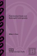Postclassical Greek And Septuagint Lexicography