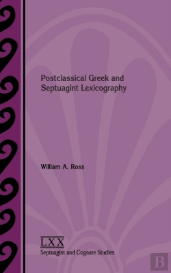 Bertrand.pt - Postclassical Greek And Septuagint Lexicography