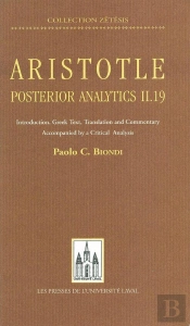 Posterior Analytics Ii, 19.