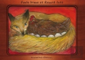 Poule Brune Et Renard Futé