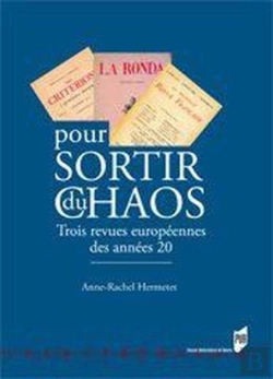 Bertrand.pt - Pour Sortir Du Chaos ; Trois Revues Européennes Des Années 20