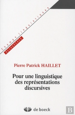 Bertrand.pt - Pour Une Linguistique Des Représentations Discursives