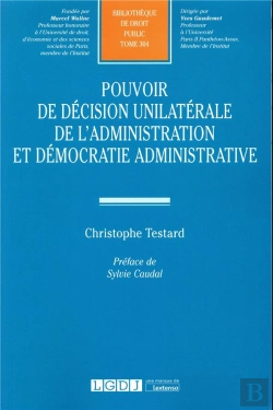 Bertrand.pt - Pouvoir De Décision Unilatérale De L'Administration Et Démocratie Administrative