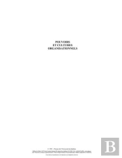 Pouvoirs Et Cultures Organisationnels