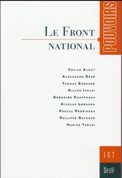 Bertrand.pt - Pouvoirs, N  157. Le Front National