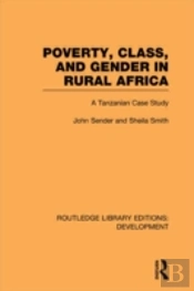 Poverty, Class And Gender In Rural Africa