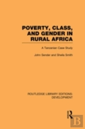 Poverty, Class And Gender In Rural Africa