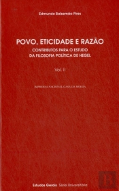Povo, Eticidade e Razão - 2 Volumes