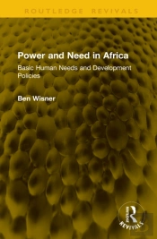 Power And Need In Africa